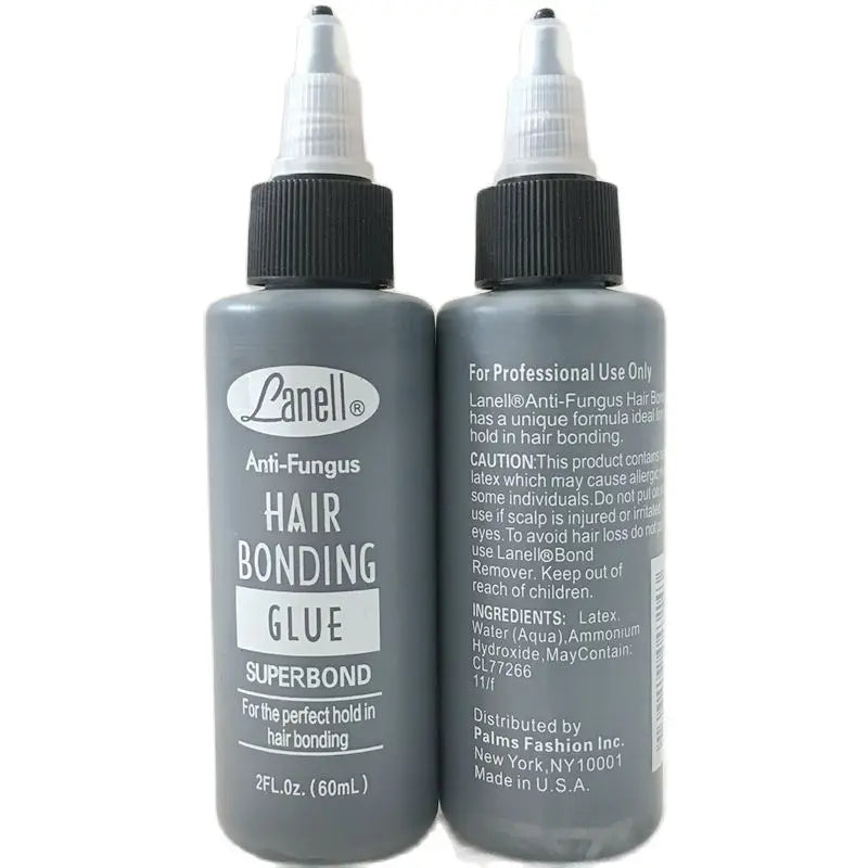 bouteille de 2 Oz 60 ml coole glue pour cheveux